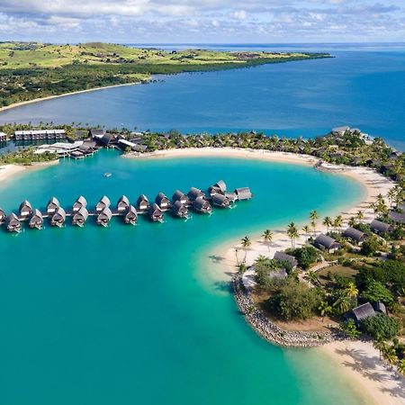斐济莫米湾万豪度假酒店 Momi 外观 照片 Aerial view of the resort