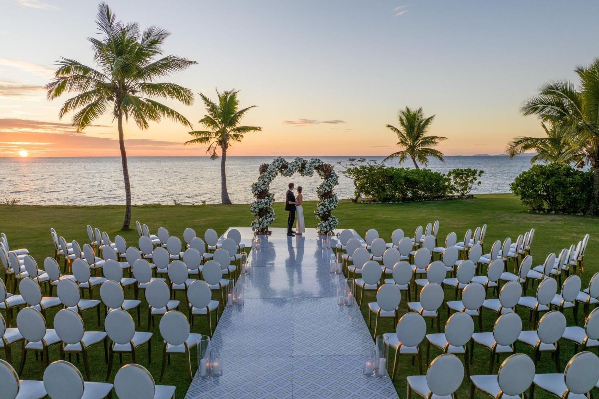 斐济莫米湾万豪度假酒店 Momi 外观 照片 Wedding at the Four Seasons Resort