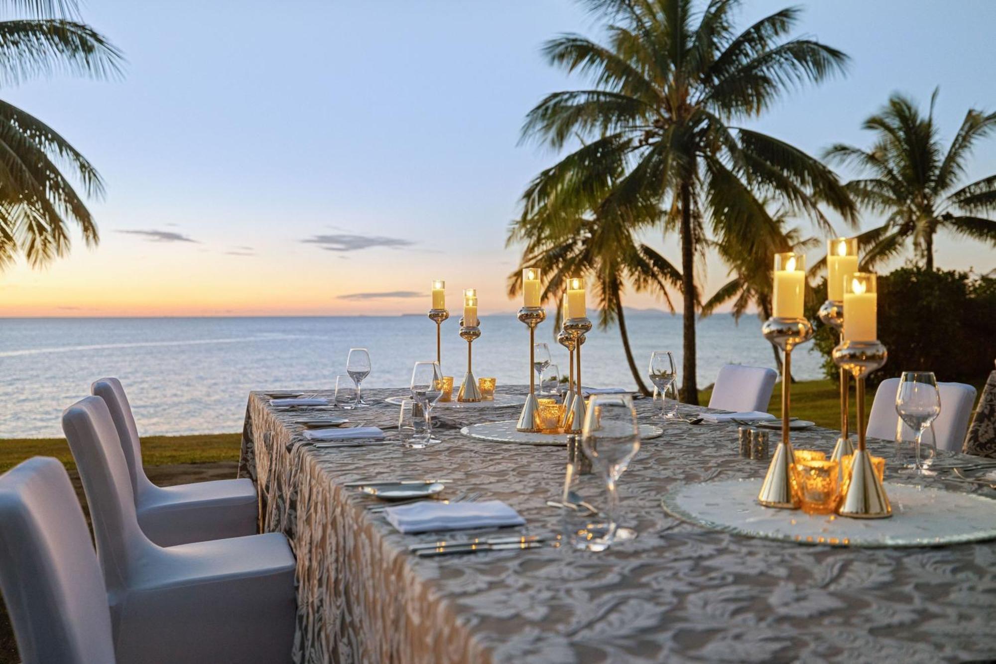 斐济莫米湾万豪度假酒店 Momi 外观 照片 The Beachfront Restaurant